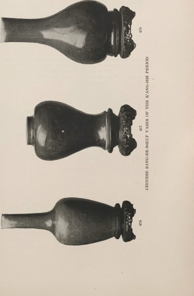 An illustration from Illustrated catalogue of a remarkable collection of beautiful white glazes in European and Oriental productions, exceptional Chinese porcelains, exclusively single-color specimens [electronic resource] : to be sold at unrestricted public sale by direction of Mr. Thomas B. Clarke at the American Art Galleries on the afternoons herein stated, 1918, leaf 157