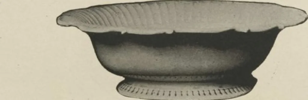 An illustration from Illustrated catalogue of a remarkable collection of beautiful white glazes in European and Oriental productions, exceptional Chinese porcelains, exclusively single-color specimens [electronic resource] : to be sold at unrestricted public sale by direction of Mr. Thomas B. Clarke at the American Art Galleries on the afternoons herein stated, 1918, leaf 16