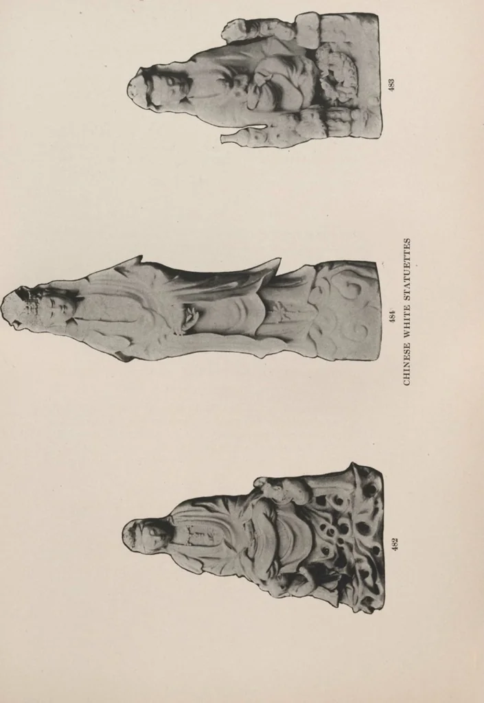 An illustration from Illustrated catalogue of a remarkable collection of beautiful white glazes in European and Oriental productions, exceptional Chinese porcelains, exclusively single-color specimens [electronic resource] : to be sold at unrestricted public sale by direction of Mr. Thomas B. Clarke at the American Art Galleries on the afternoons herein stated, 1918, leaf 161