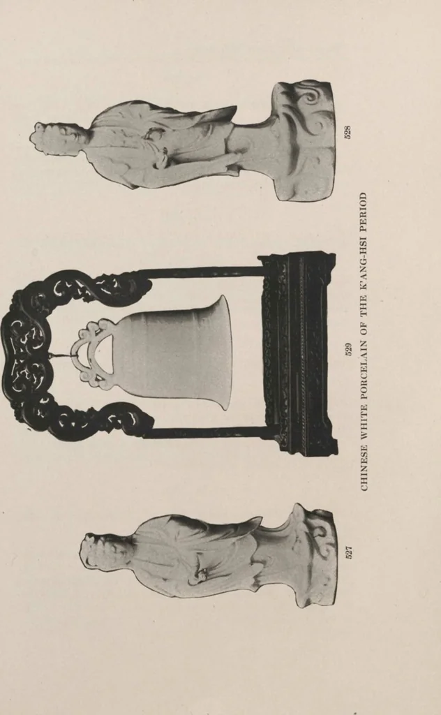 An illustration from Illustrated catalogue of a remarkable collection of beautiful white glazes in European and Oriental productions, exceptional Chinese porcelains, exclusively single-color specimens [electronic resource] : to be sold at unrestricted public sale by direction of Mr. Thomas B. Clarke at the American Art Galleries on the afternoons herein stated, 1918, leaf 175