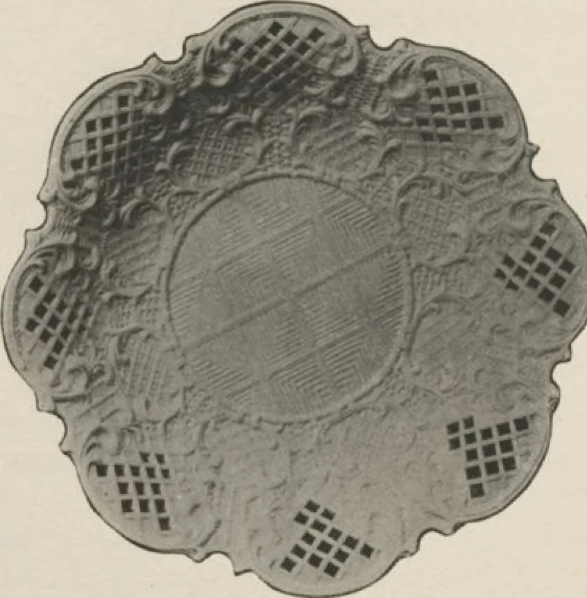 An illustration from Illustrated catalogue of a remarkable collection of beautiful white glazes in European and Oriental productions, exceptional Chinese porcelains, exclusively single-color specimens [electronic resource] : to be sold at unrestricted public sale by direction of Mr. Thomas B. Clarke at the American Art Galleries on the afternoons herein stated, 1918, leaf 36