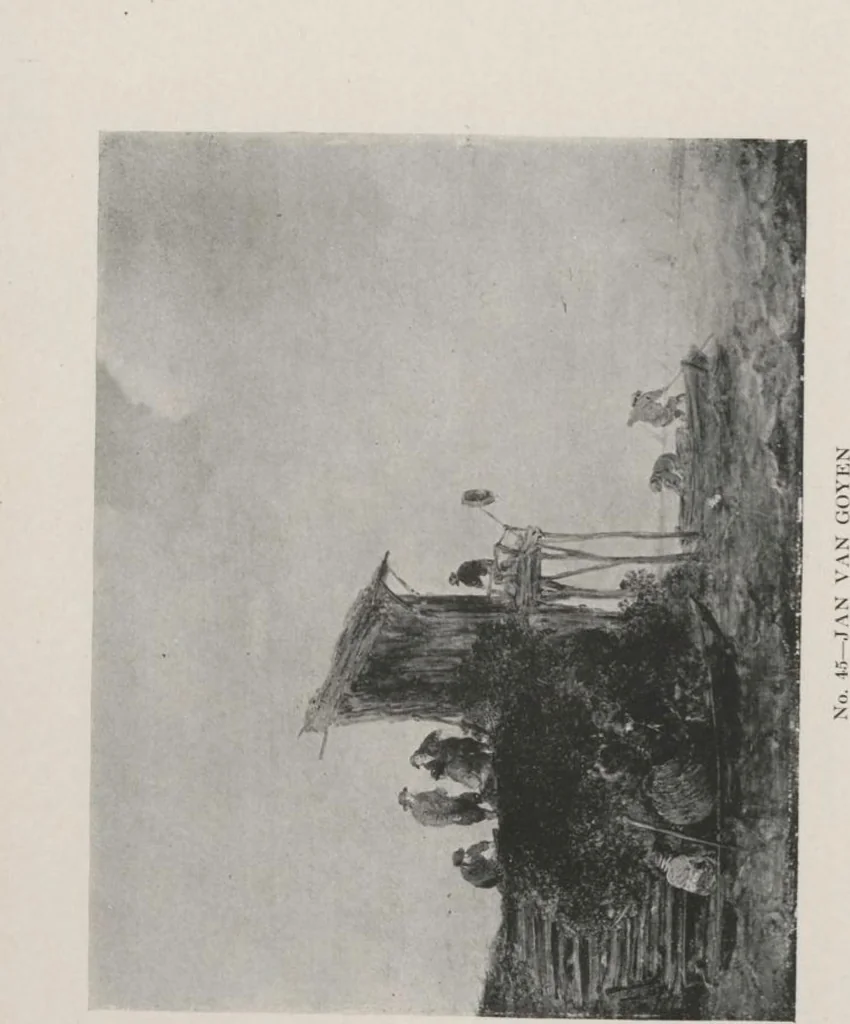 An illustration from Illustrated catalogue of a highly important collection of ancient paintings of the Italian, Dutch, Spanish, Flemish and French schools, including an imposing gathering of Italian and Flemish primitives [electronic resource] : to be sold at unrestricted public sale by direction of the F. Kleinberger Galleries, for the purpose of adjusting the business interests of their former partnership and the present incorporation, in the grand ballroom of the Plaza Hotel, Fifth Avenue, 58th to 59th Street, on the evening herein stated, 1918, leaf 104