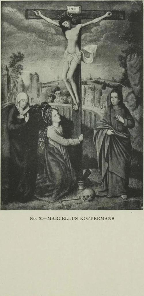 An illustration from Illustrated catalogue of a highly important collection of ancient paintings of the Italian, Dutch, Spanish, Flemish and French schools, including an imposing gathering of Italian and Flemish primitives [electronic resource] : to be sold at unrestricted public sale by direction of the F. Kleinberger Galleries, for the purpose of adjusting the business interests of their former partnership and the present incorporation, in the grand ballroom of the Plaza Hotel, Fifth Avenue, 58th to 59th Street, on the evening herein stated, 1918, leaf 116