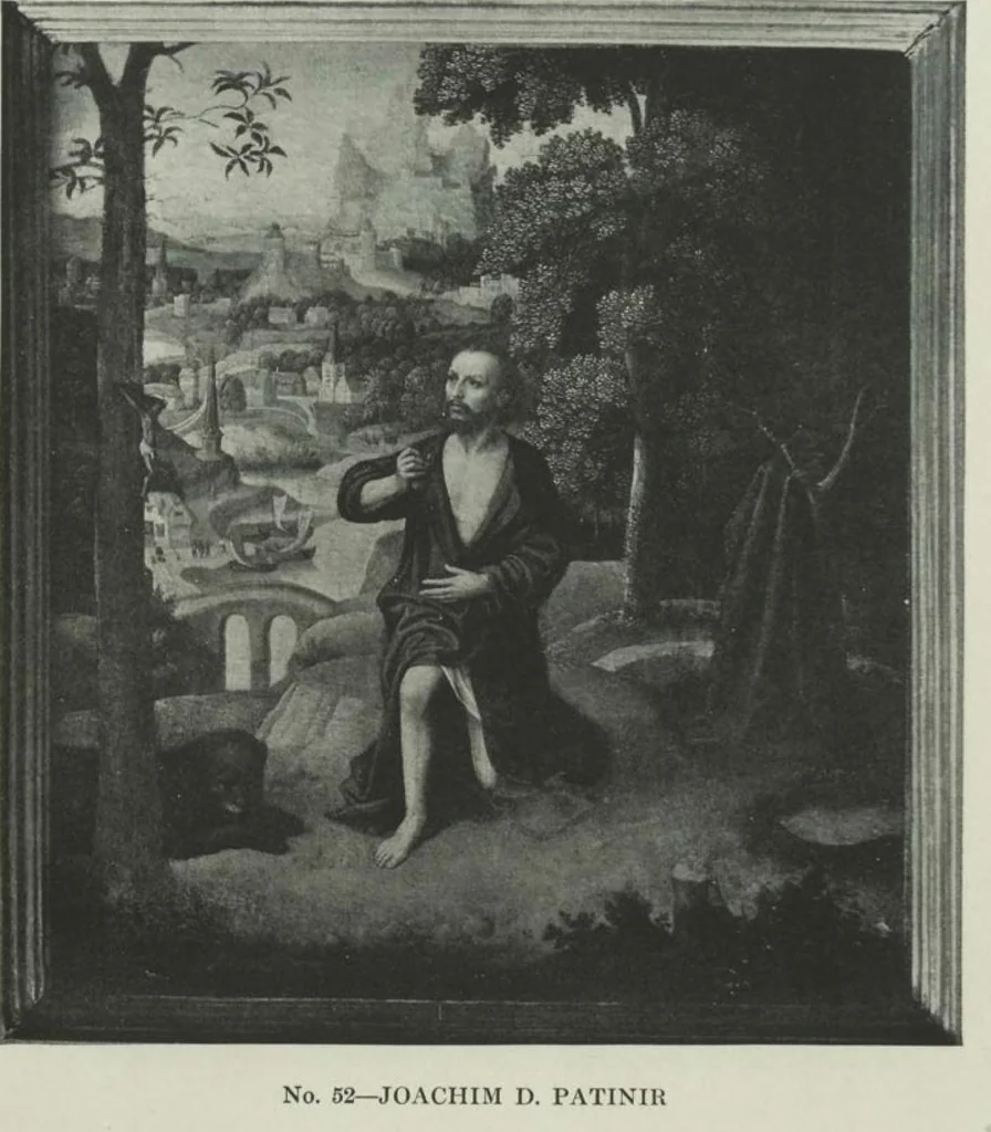 An illustration from Illustrated catalogue of a highly important collection of ancient paintings of the Italian, Dutch, Spanish, Flemish and French schools, including an imposing gathering of Italian and Flemish primitives [electronic resource] : to be sold at unrestricted public sale by direction of the F. Kleinberger Galleries, for the purpose of adjusting the business interests of their former partnership and the present incorporation, in the grand ballroom of the Plaza Hotel, Fifth Avenue, 58th to 59th Street, on the evening herein stated, 1918, leaf 118