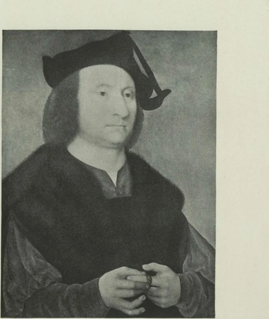 An illustration from Illustrated catalogue of a highly important collection of ancient paintings of the Italian, Dutch, Spanish, Flemish and French schools, including an imposing gathering of Italian and Flemish primitives [electronic resource] : to be sold at unrestricted public sale by direction of the F. Kleinberger Galleries, for the purpose of adjusting the business interests of their former partnership and the present incorporation, in the grand ballroom of the Plaza Hotel, Fifth Avenue, 58th to 59th Street, on the evening herein stated, 1918, leaf 126