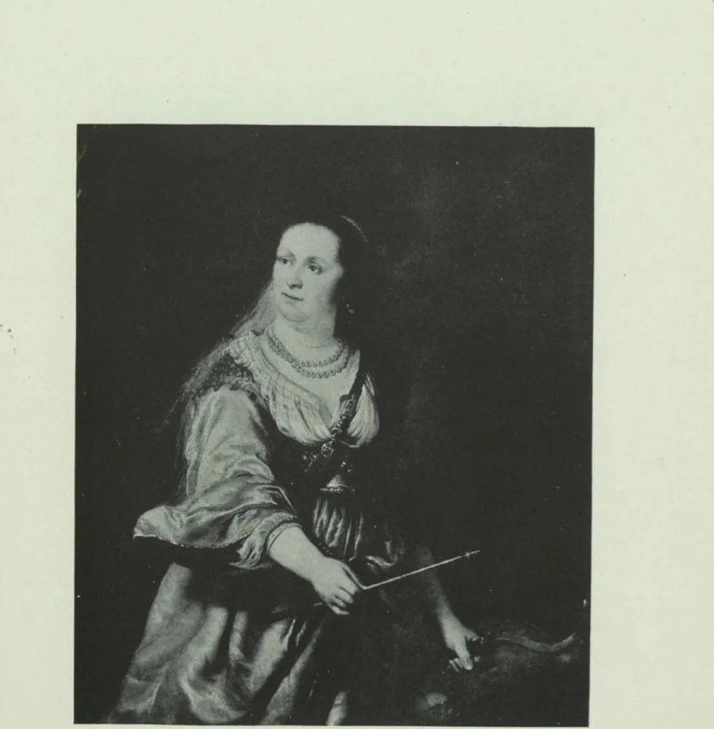 An illustration from Illustrated catalogue of a highly important collection of ancient paintings of the Italian, Dutch, Spanish, Flemish and French schools, including an imposing gathering of Italian and Flemish primitives [electronic resource] : to be sold at unrestricted public sale by direction of the F. Kleinberger Galleries, for the purpose of adjusting the business interests of their former partnership and the present incorporation, in the grand ballroom of the Plaza Hotel, Fifth Avenue, 58th to 59th Street, on the evening herein stated, 1918, leaf 152