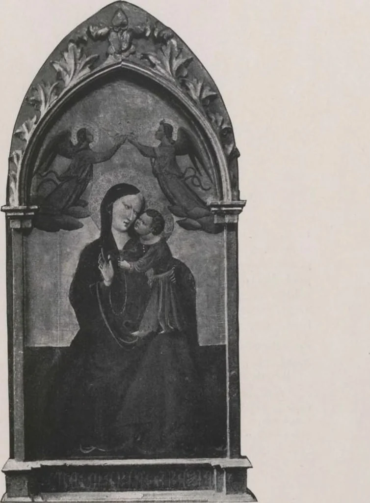 An illustration from Illustrated catalogue of a highly important collection of ancient paintings of the Italian, Dutch, Spanish, Flemish and French schools, including an imposing gathering of Italian and Flemish primitives [electronic resource] : to be sold at unrestricted public sale by direction of the F. Kleinberger Galleries, for the purpose of adjusting the business interests of their former partnership and the present incorporation, in the grand ballroom of the Plaza Hotel, Fifth Avenue, 58th to 59th Street, on the evening herein stated, 1918, leaf 158