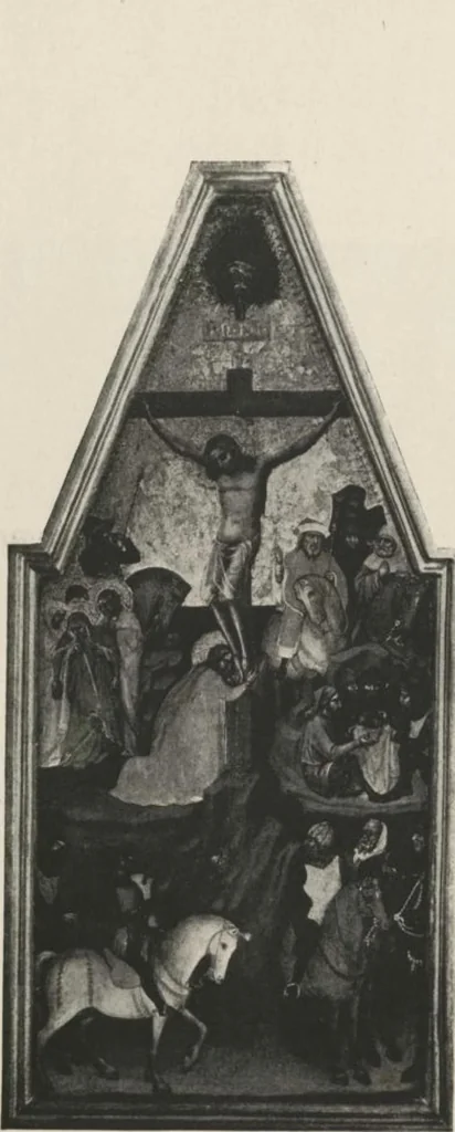 An illustration from Illustrated catalogue of a highly important collection of ancient paintings of the Italian, Dutch, Spanish, Flemish and French schools, including an imposing gathering of Italian and Flemish primitives [electronic resource] : to be sold at unrestricted public sale by direction of the F. Kleinberger Galleries, for the purpose of adjusting the business interests of their former partnership and the present incorporation, in the grand ballroom of the Plaza Hotel, Fifth Avenue, 58th to 59th Street, on the evening herein stated, 1918, leaf 52