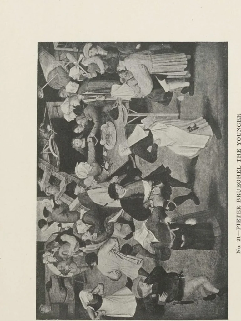 An illustration from Illustrated catalogue of a highly important collection of ancient paintings of the Italian, Dutch, Spanish, Flemish and French schools, including an imposing gathering of Italian and Flemish primitives [electronic resource] : to be sold at unrestricted public sale by direction of the F. Kleinberger Galleries, for the purpose of adjusting the business interests of their former partnership and the present incorporation, in the grand ballroom of the Plaza Hotel, Fifth Avenue, 58th to 59th Street, on the evening herein stated, 1918, leaf 56