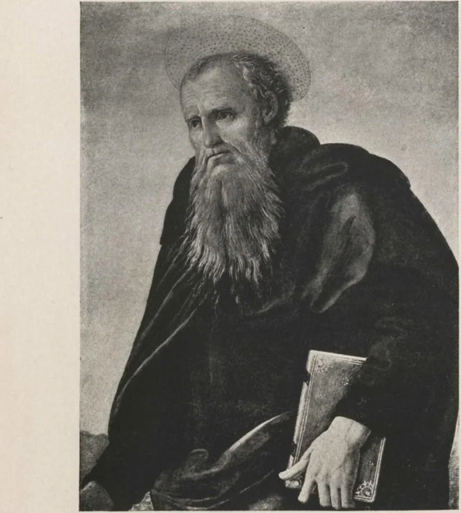 An illustration from Illustrated catalogue of a highly important collection of ancient paintings of the Italian, Dutch, Spanish, Flemish and French schools, including an imposing gathering of Italian and Flemish primitives [electronic resource] : to be sold at unrestricted public sale by direction of the F. Kleinberger Galleries, for the purpose of adjusting the business interests of their former partnership and the present incorporation, in the grand ballroom of the Plaza Hotel, Fifth Avenue, 58th to 59th Street, on the evening herein stated, 1918, leaf 68