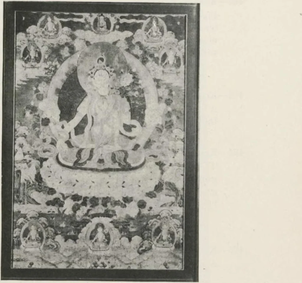 An illustration from Illustrated catalogue of an exceedingly important collection of artistic Oriental objects and decorative art, which the owners have been three years in assembling [electronic resource] : to be sold at unrestricted public sale by direction of the owners, the well-known house of Yamanaka & Co., New York, Japan, China, London, on the afternoons and evening herein stated, 1921, leaf 144