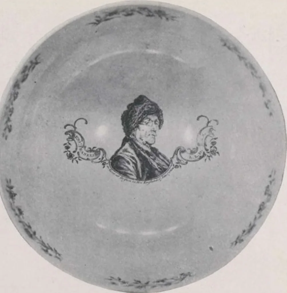 An illustration from The Jacob Paxson Temple collection of early American furniture and objects of art [electronic resource], 1922, leaf 17