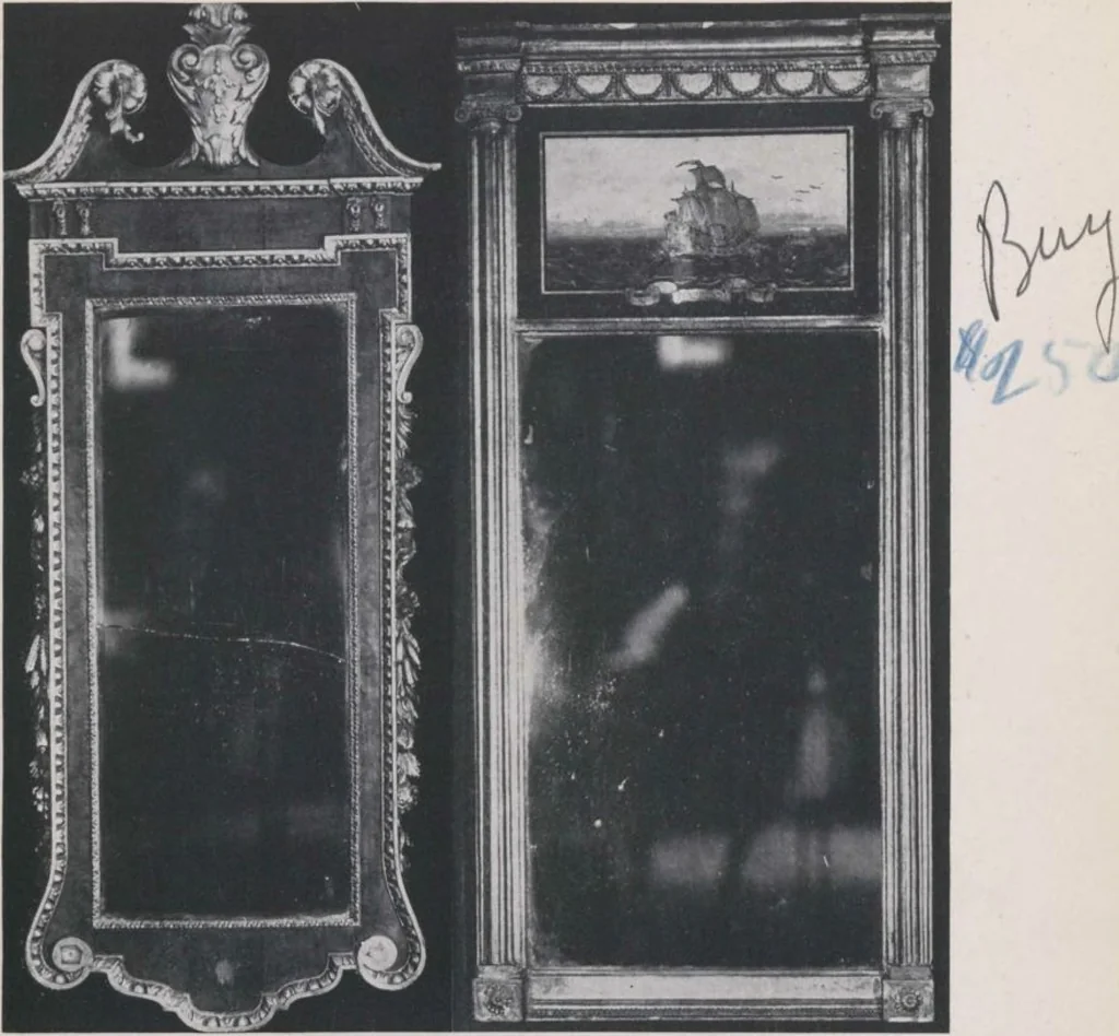 An illustration from The Jacob Paxson Temple collection of early American furniture and objects of art [electronic resource], 1922, leaf 21