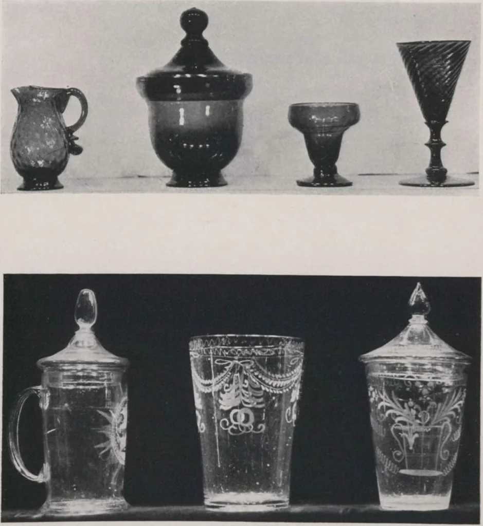 An illustration from The Jacob Paxson Temple collection of early American furniture and objects of art [electronic resource], 1922, leaf 24