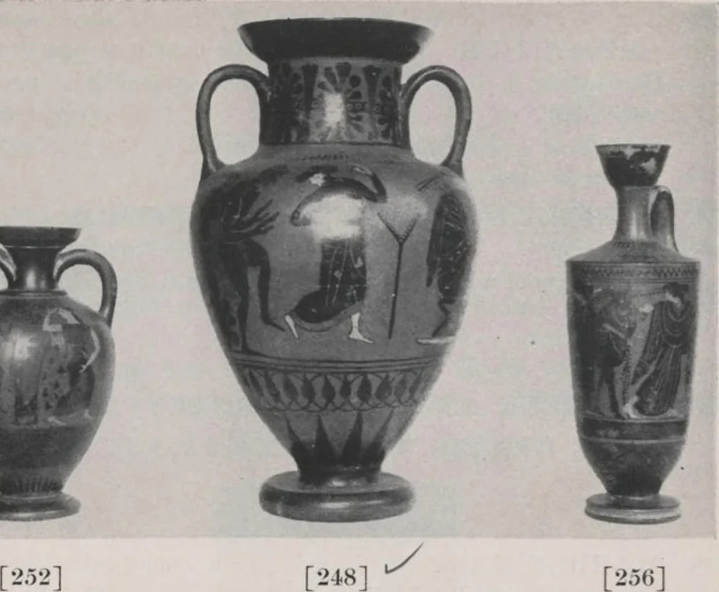 An illustration from Selections from the Egyptian, Greek and Roman, Indian, Chinese and European collections of Vladimir Simkhovitch [electronic resource], 1922, leaf 34