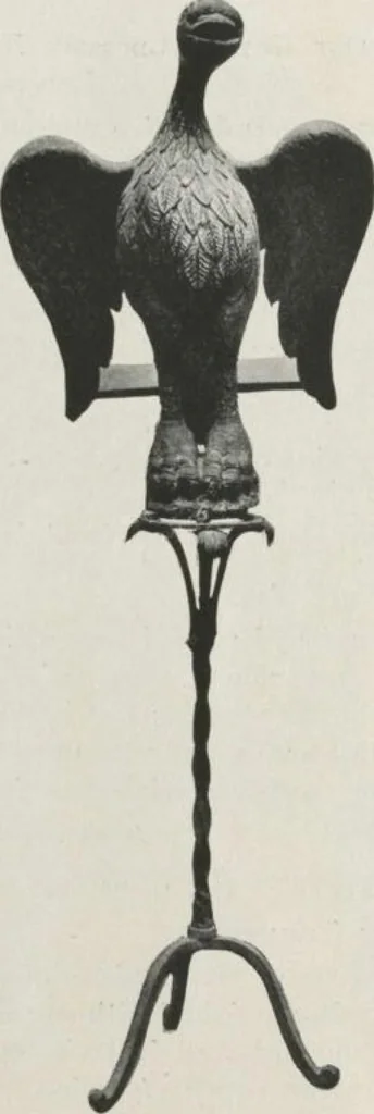 An illustration from Illustrated catalogue of the valuable collection of rare Gothic art and other artistic antique property belonging to the continental connoisseur and expert Henri S. de Souhami of Paris, acquired by him from Prince Henri de Faucigny Lucinge, Madame Lelong and other sources [electronic resource] : to be sold at unrestricted publi sale at the new American Art Galleries ... on the afternoons herein stated, 1922, leaf 107