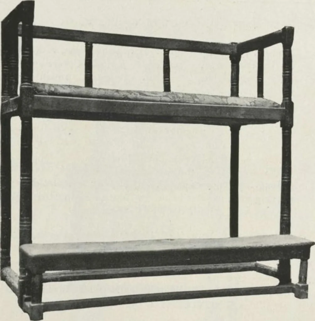 An illustration from Illustrated catalogue of the valuable collection of rare Gothic art and other artistic antique property belonging to the continental connoisseur and expert Henri S. de Souhami of Paris, acquired by him from Prince Henri de Faucigny Lucinge, Madame Lelong and other sources [electronic resource] : to be sold at unrestricted publi sale at the new American Art Galleries ... on the afternoons herein stated, 1922, leaf 115