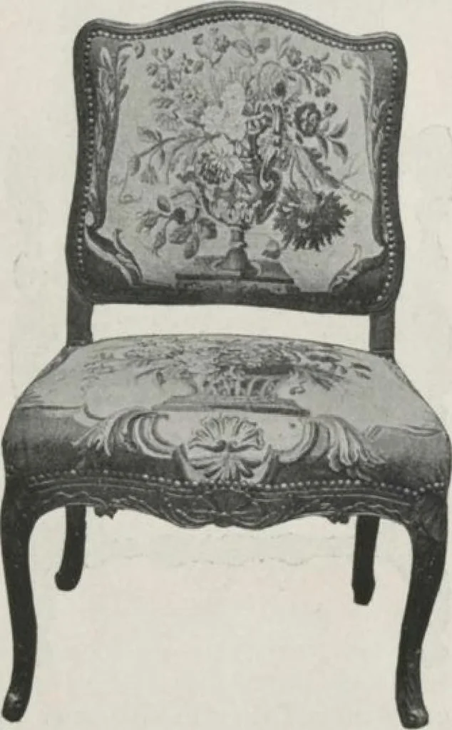 An illustration from Illustrated catalogue of the valuable collection of rare Gothic art and other artistic antique property belonging to the continental connoisseur and expert Henri S. de Souhami of Paris, acquired by him from Prince Henri de Faucigny Lucinge, Madame Lelong and other sources [electronic resource] : to be sold at unrestricted publi sale at the new American Art Galleries ... on the afternoons herein stated, 1922, leaf 118