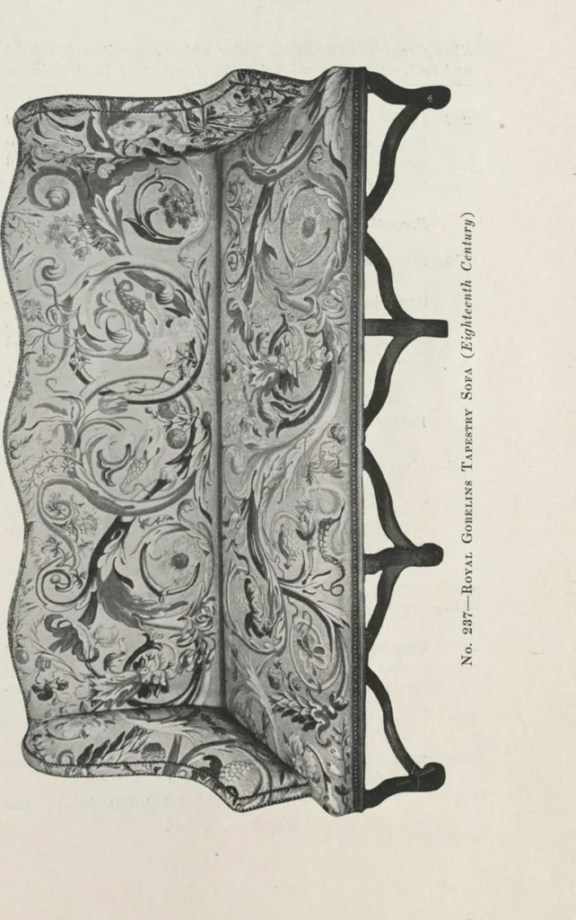 An illustration from Illustrated catalogue of the valuable collection of rare Gothic art and other artistic antique property belonging to the continental connoisseur and expert Henri S. de Souhami of Paris, acquired by him from Prince Henri de Faucigny Lucinge, Madame Lelong and other sources [electronic resource] : to be sold at unrestricted publi sale at the new American Art Galleries ... on the afternoons herein stated, 1922, leaf 129