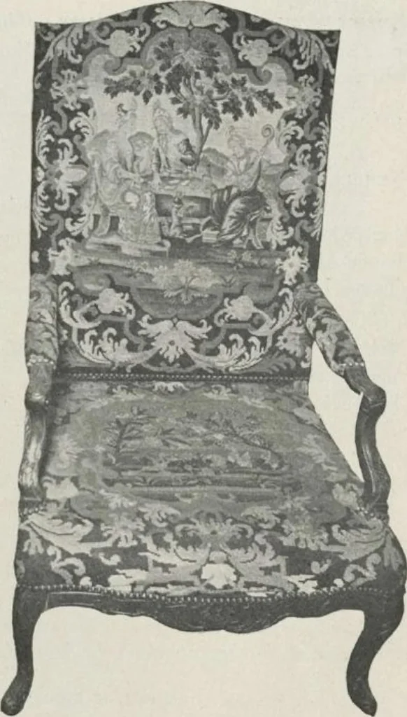An illustration from Illustrated catalogue of the valuable collection of rare Gothic art and other artistic antique property belonging to the continental connoisseur and expert Henri S. de Souhami of Paris, acquired by him from Prince Henri de Faucigny Lucinge, Madame Lelong and other sources [electronic resource] : to be sold at unrestricted publi sale at the new American Art Galleries ... on the afternoons herein stated, 1922, leaf 139