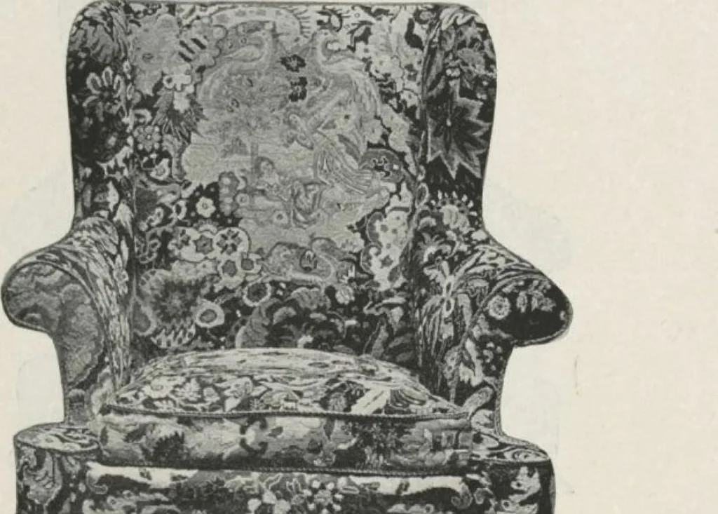 An illustration from Illustrated catalogue of the valuable collection of rare Gothic art and other artistic antique property belonging to the continental connoisseur and expert Henri S. de Souhami of Paris, acquired by him from Prince Henri de Faucigny Lucinge, Madame Lelong and other sources [electronic resource] : to be sold at unrestricted publi sale at the new American Art Galleries ... on the afternoons herein stated, 1922, leaf 145