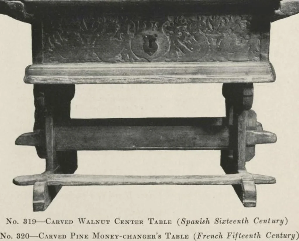 An illustration from Illustrated catalogue of the valuable collection of rare Gothic art and other artistic antique property belonging to the continental connoisseur and expert Henri S. de Souhami of Paris, acquired by him from Prince Henri de Faucigny Lucinge, Madame Lelong and other sources [electronic resource] : to be sold at unrestricted publi sale at the new American Art Galleries ... on the afternoons herein stated, 1922, leaf 171