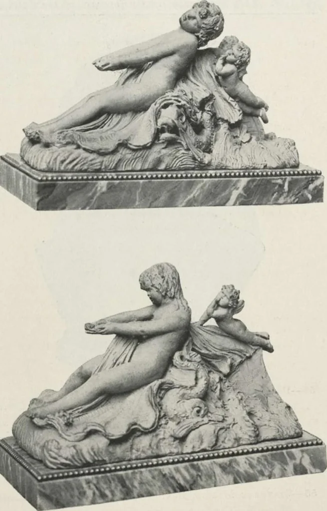 An illustration from Illustrated catalogue of the valuable collection of rare Gothic art and other artistic antique property belonging to the continental connoisseur and expert Henri S. de Souhami of Paris, acquired by him from Prince Henri de Faucigny Lucinge, Madame Lelong and other sources [electronic resource] : to be sold at unrestricted publi sale at the new American Art Galleries ... on the afternoons herein stated, 1922, leaf 30