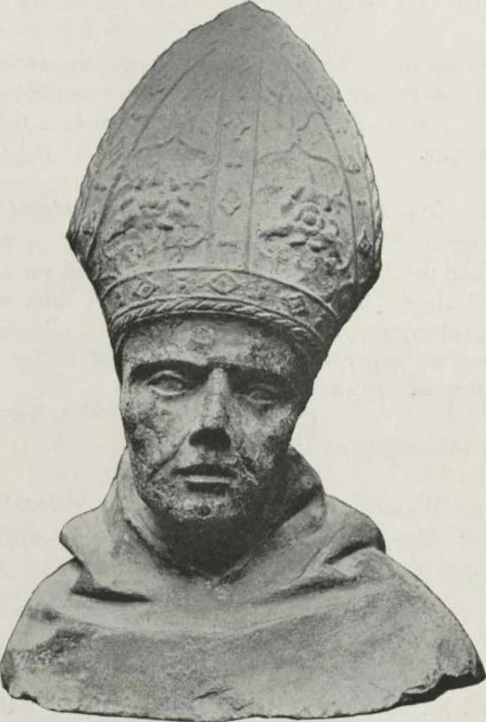 An illustration from Illustrated catalogue of the valuable collection of rare Gothic art and other artistic antique property belonging to the continental connoisseur and expert Henri S. de Souhami of Paris, acquired by him from Prince Henri de Faucigny Lucinge, Madame Lelong and other sources [electronic resource] : to be sold at unrestricted publi sale at the new American Art Galleries ... on the afternoons herein stated, 1922, leaf 41