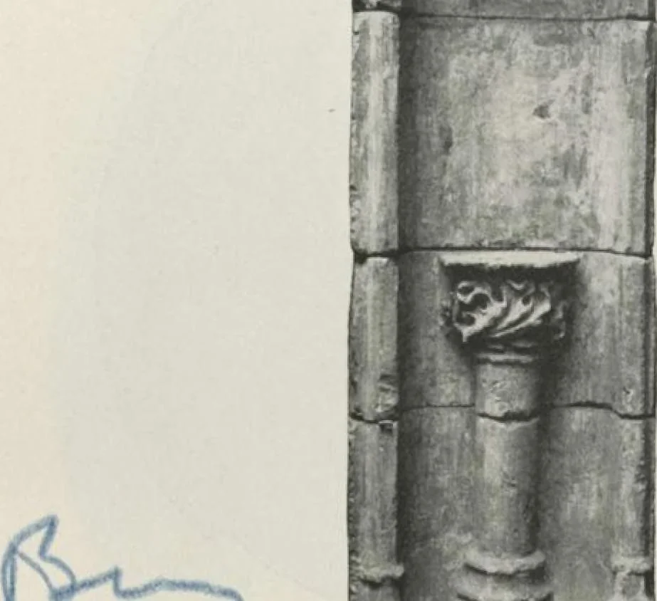 An illustration from Illustrated catalogue of the valuable collection of rare Gothic art and other artistic antique property belonging to the continental connoisseur and expert Henri S. de Souhami of Paris, acquired by him from Prince Henri de Faucigny Lucinge, Madame Lelong and other sources [electronic resource] : to be sold at unrestricted publi sale at the new American Art Galleries ... on the afternoons herein stated, 1922, leaf 46