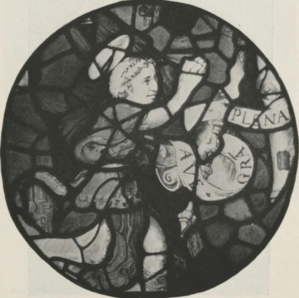An illustration from Illustrated catalogue of the valuable collection of rare Gothic art and other artistic antique property belonging to the continental connoisseur and expert Henri S. de Souhami of Paris, acquired by him from Prince Henri de Faucigny Lucinge, Madame Lelong and other sources [electronic resource] : to be sold at unrestricted publi sale at the new American Art Galleries ... on the afternoons herein stated, 1922, leaf 48