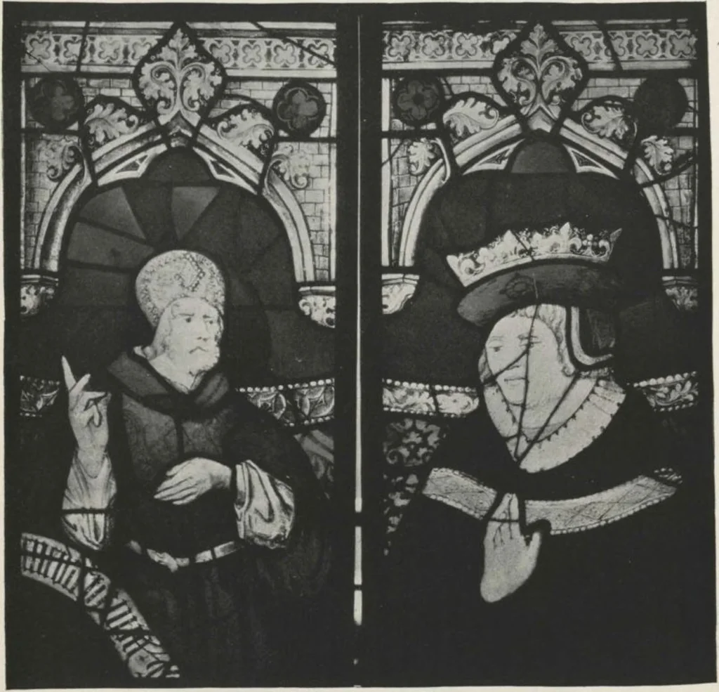 An illustration from Illustrated catalogue of the valuable collection of rare Gothic art and other artistic antique property belonging to the continental connoisseur and expert Henri S. de Souhami of Paris, acquired by him from Prince Henri de Faucigny Lucinge, Madame Lelong and other sources [electronic resource] : to be sold at unrestricted publi sale at the new American Art Galleries ... on the afternoons herein stated, 1922, leaf 52