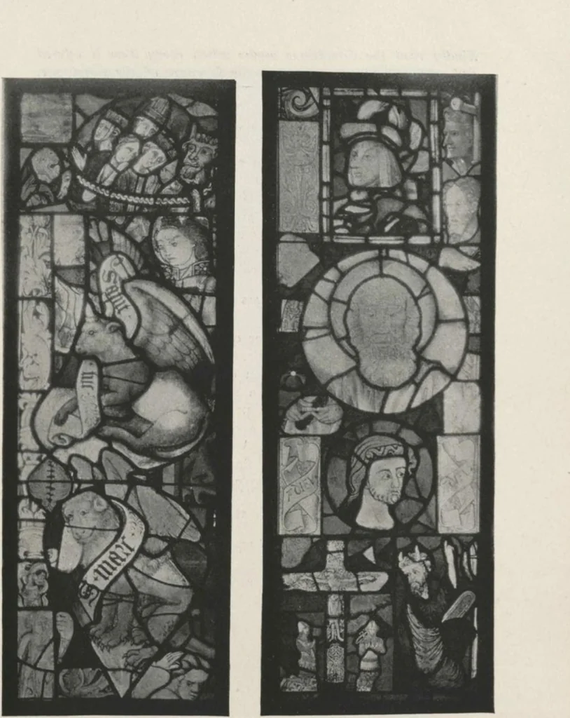 An illustration from Illustrated catalogue of the valuable collection of rare Gothic art and other artistic antique property belonging to the continental connoisseur and expert Henri S. de Souhami of Paris, acquired by him from Prince Henri de Faucigny Lucinge, Madame Lelong and other sources [electronic resource] : to be sold at unrestricted publi sale at the new American Art Galleries ... on the afternoons herein stated, 1922, leaf 56