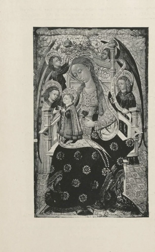 An illustration from Illustrated catalogue of the valuable collection of rare Gothic art and other artistic antique property belonging to the continental connoisseur and expert Henri S. de Souhami of Paris, acquired by him from Prince Henri de Faucigny Lucinge, Madame Lelong and other sources [electronic resource] : to be sold at unrestricted publi sale at the new American Art Galleries ... on the afternoons herein stated, 1922, leaf 72