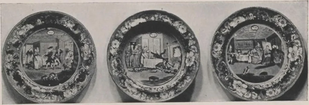 An illustration from Illustrated announcement of the sale by auction of the Jacob Paxson Temple collection of early American furniture and objects of art ... [electronic resource], 1922, leaf 126