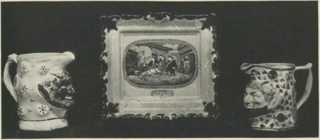 An illustration from Illustrated announcement of the sale by auction of the Jacob Paxson Temple collection of early American furniture and objects of art ... [electronic resource], 1922, leaf 166