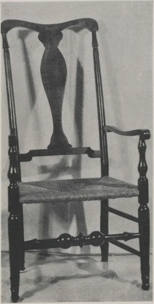 An illustration from Illustrated announcement of the sale by auction of the Jacob Paxson Temple collection of early American furniture and objects of art ... [electronic resource], 1922, leaf 170