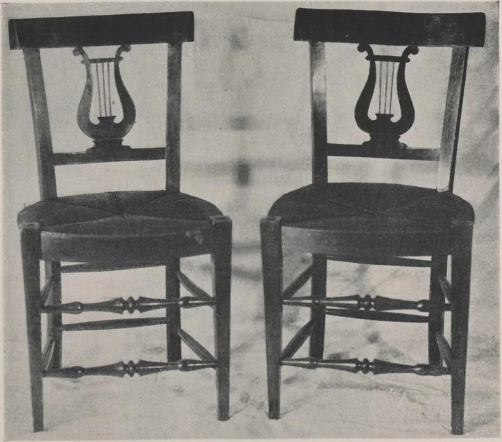 An illustration from Illustrated announcement of the sale by auction of the Jacob Paxson Temple collection of early American furniture and objects of art ... [electronic resource], 1922, leaf 192