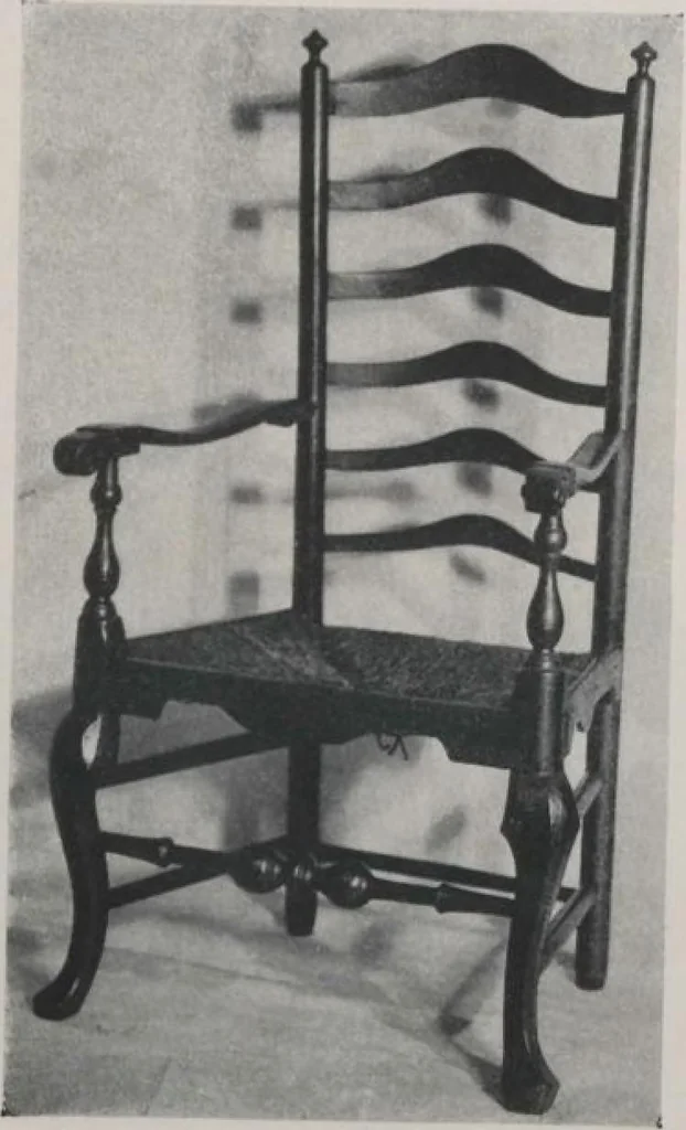 An illustration from Illustrated announcement of the sale by auction of the Jacob Paxson Temple collection of early American furniture and objects of art ... [electronic resource], 1922, leaf 219