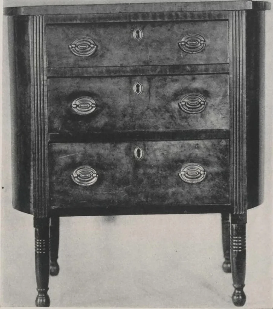 An illustration from Illustrated announcement of the sale by auction of the Jacob Paxson Temple collection of early American furniture and objects of art ... [electronic resource], 1922, leaf 220