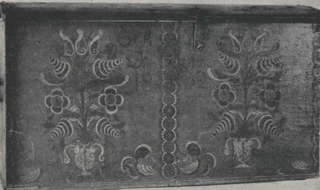 An illustration from Illustrated announcement of the sale by auction of the Jacob Paxson Temple collection of early American furniture and objects of art ... [electronic resource], 1922, leaf 224
