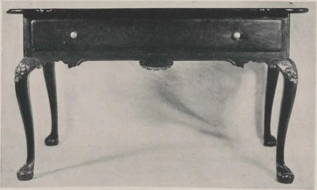 An illustration from Illustrated announcement of the sale by auction of the Jacob Paxson Temple collection of early American furniture and objects of art ... [electronic resource], 1922, leaf 230