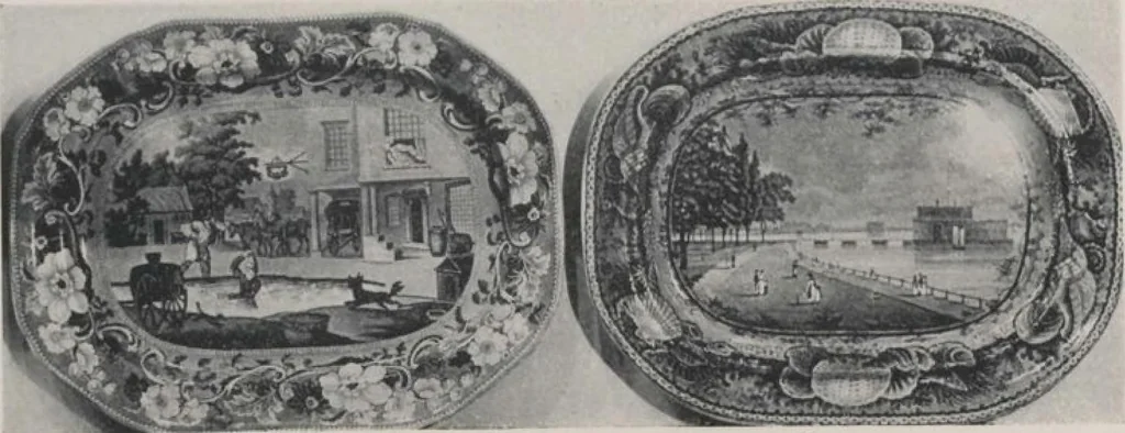 An illustration from Illustrated announcement of the sale by auction of the Jacob Paxson Temple collection of early American furniture and objects of art ... [electronic resource], 1922, leaf 246