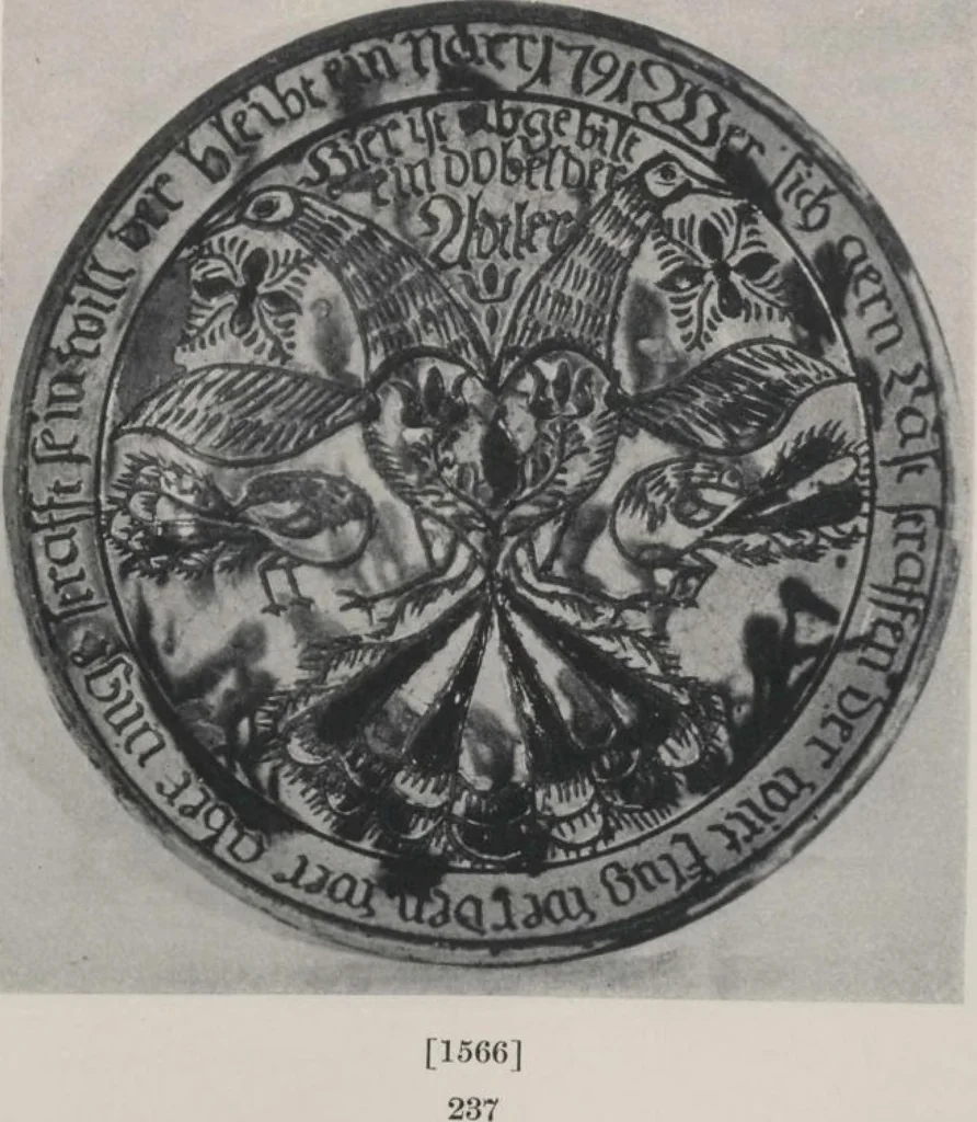 An illustration from Illustrated announcement of the sale by auction of the Jacob Paxson Temple collection of early American furniture and objects of art ... [electronic resource], 1922, leaf 251