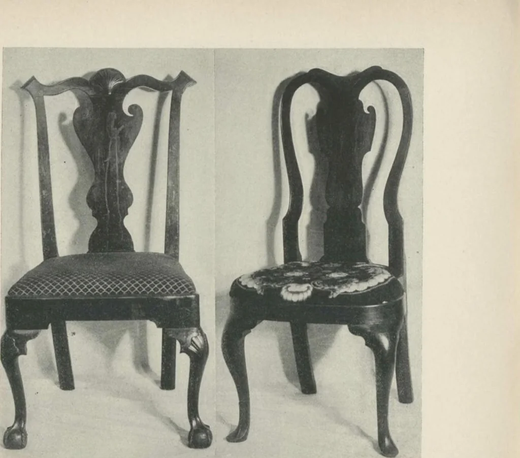 An illustration from Illustrated announcement of the sale by auction of the Jacob Paxson Temple collection of early American furniture and objects of art ... [electronic resource], 1922, leaf 276