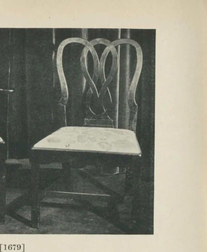 An illustration from Illustrated announcement of the sale by auction of the Jacob Paxson Temple collection of early American furniture and objects of art ... [electronic resource], 1922, leaf 286