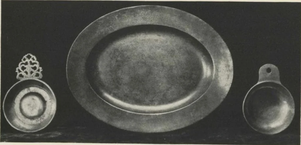 An illustration from Illustrated announcement of the sale by auction of the Jacob Paxson Temple collection of early American furniture and objects of art ... [electronic resource], 1922, leaf 36