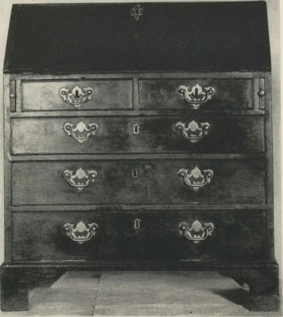 An illustration from Illustrated announcement of the sale by auction of the Jacob Paxson Temple collection of early American furniture and objects of art ... [electronic resource], 1922, leaf 59