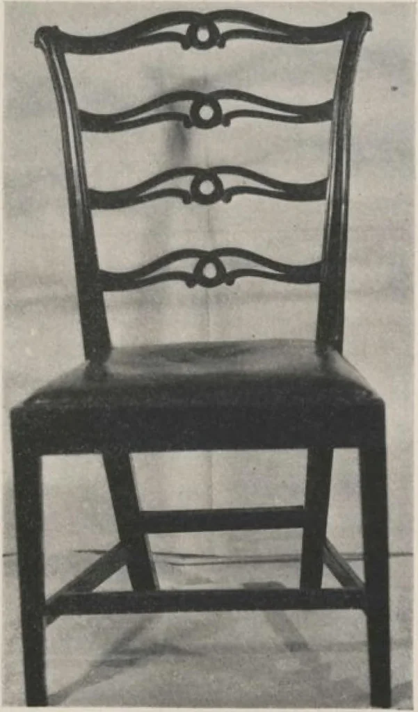 An illustration from Illustrated announcement of the sale by auction of the Jacob Paxson Temple collection of early American furniture and objects of art ... [electronic resource], 1922, leaf 88