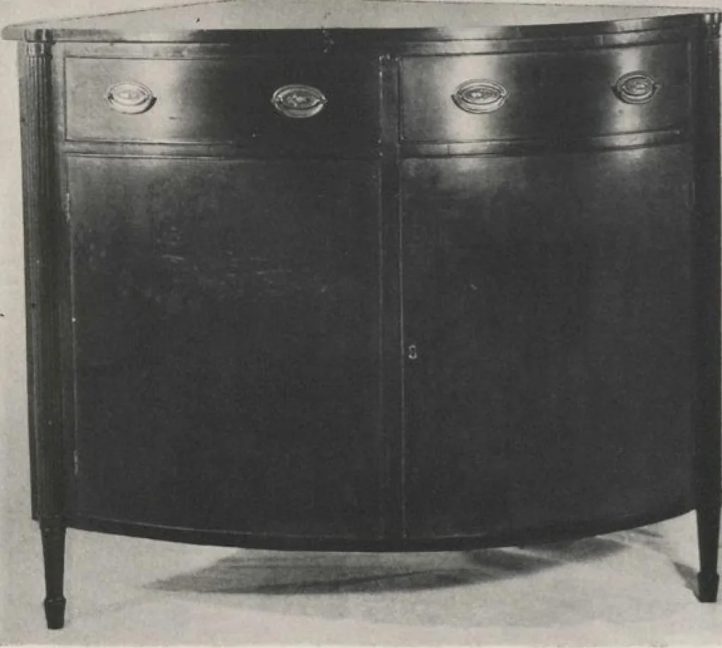 An illustration from Illustrated announcement of the sale by auction of the Jacob Paxson Temple collection of early American furniture and objects of art ... [electronic resource], 1922, leaf 90