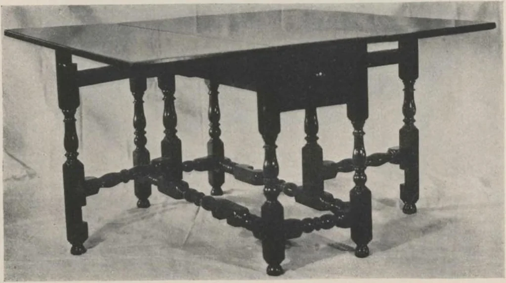 An illustration from Illustrated announcement of the sale by auction of the Jacob Paxson Temple collection of early American furniture and objects of art ... [electronic resource], 1922, leaf 91